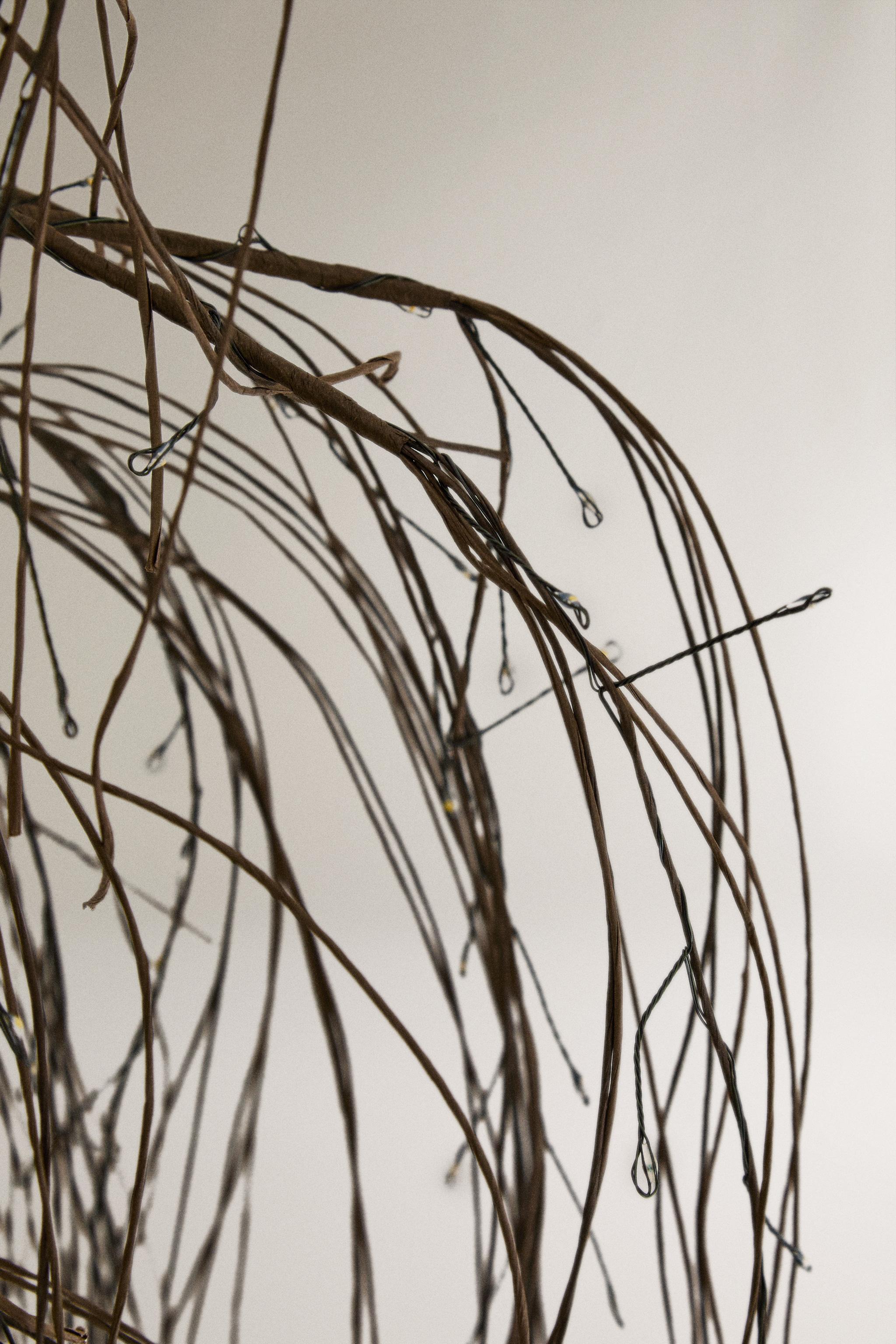 CHRISTMAS WILLOW TREE WITH LED LIGHT (70.9")